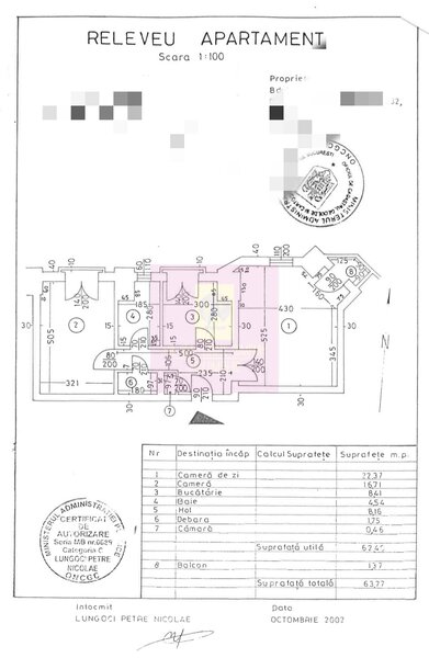 Apartament 2 camere Izvor- Libertatii.